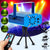LED Stage Light With Auto Sound/Music Remote Function for Party