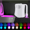 8 Color Led Toilet Seat Light Auto-Sensing WC Night Light Motion Sensor - Ver son