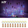 5 or 10 packs LED Wine Bottle Lights Waterproof and Battery Powered - Ver son