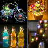 LED Lamp string Copper lamp Fairy lantern Christmas Party Photo wall Garland Garden Decorative lamp - Ver son