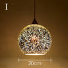 3D Colorful Nordic Starry Sky Hanging Glass - Ver son