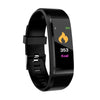 Waterproof Blood Pressure Monitoring and Heart Rate Monitoring Smart Wristband - Ver son
