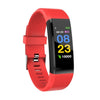 Waterproof Blood Pressure Monitoring and Heart Rate Monitoring Smart Wristband - Ver son