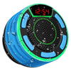 Waterproof Portable Wireless Shower Speaker with LED Display and FM Radio - Ver son