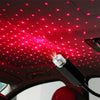 Car Roof Star Lights Projector Ceiling Decoration Interior Galaxy Lamp Red - Ver son