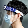 Durable 2PCS Transparent Safety Faceshiel Full Face Cover Protective Film Tool Home Garden Supplies - Ver son