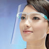 2pcs Faceshield Transparent Full Face Cover Safety Protective Film Tool Anti-oil Anti-fog - Ver son