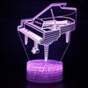 USB Battery Acrylic Night light 3D Desk lamp - Ver son