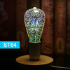 3D Colourful Star LED Edison Bulb E27 220V Lamp Decoration - Ver son