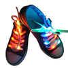 1 pair 1.2m LED Nylon Shoelaces Strip Light Waterproof Fashionable Sport Shoe Laces - Ver son